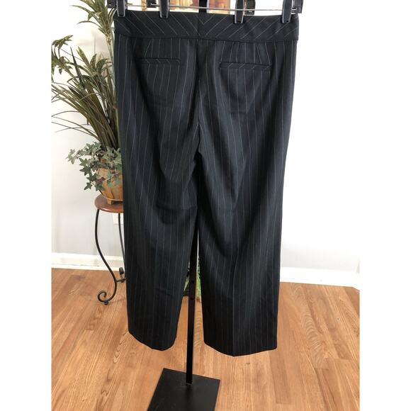 Black Market White House Pants Women Size 12R Wide Leg Flat Front Preppy - Picture 2 of 9